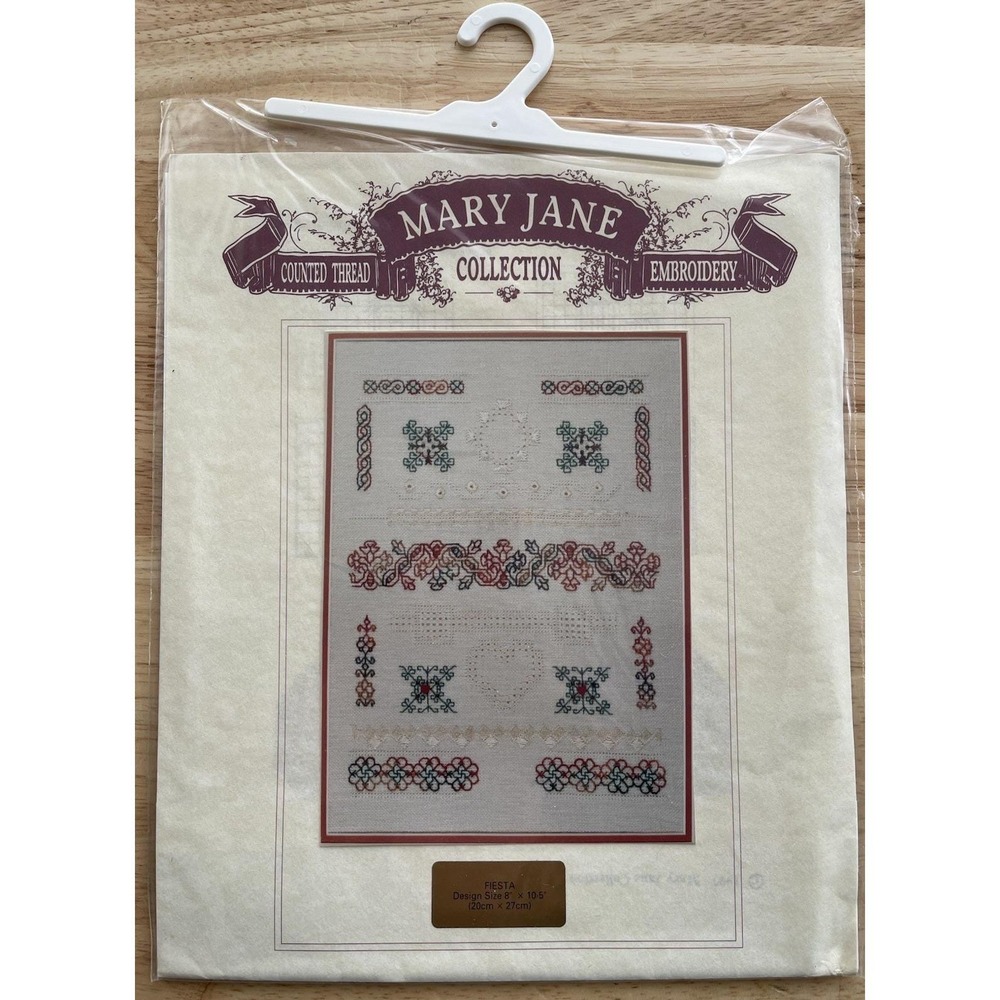 Mary‎ Jane Collection FIESTA 20x27cm embroidery pattern